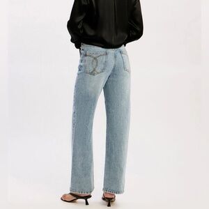 BARDOT NWOT PIA Straight Leg Vintage Wash Denim Jeans, Size 28